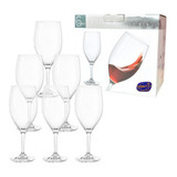 Jogo De Taça Bohemia 450 Ml 6 Peças