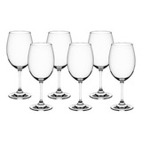 Jogo De Taças Vinho Tinto Haus Concept Sense 450ml 6 Peças