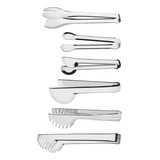 Jogo De Utensílios Utility Em Aço Inox 6 Peças Prata Tramontina
