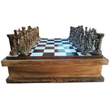 Jogo De Xadrez Medieval Temático 32