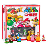 Jogo De Xadrez Super Mario Bros Nintendo Mario Bros Coleção