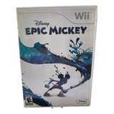 Jogo Disney Epic Mickey Original Wii