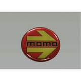 Jogo Emblema Resinado Da Momo 51mm 4 Peças Para Roda Calota
