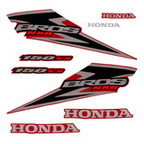 Jogo Faixas Adesivas Honda Bros 150