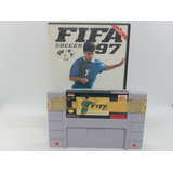 Jogo Fifa 97 Super Nintendo Original Game Futebol 16 Bit