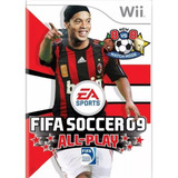 Jogo Fifa Soccer 09 All-play Nintendo Wii - Novo - Lacrado