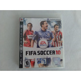 Jogo Fifa Soccer 10 Playstation 3 Ps3 Mídia Física Original