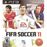 Jogo Fifa Soccer 2011 Ps3 Playstation 3 Original Mídia Físic