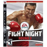 Jogo Fight Night Round 3 Ps3