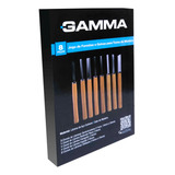 Jogo Formao Goiva Para Torno Madeira C/ 8pecas Gamma