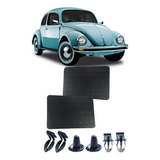 Jogo Forracao Revestimento Porta + Grampos Fusca 78 96 Preto
