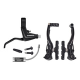 Jogo Freio Traseiro Manete Shimano Alivio + V-brake Shimano