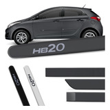 Jogo Friso Lateral Hb20 Hatch 2012 A 2023 Cor Original