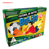 Jogo Futebol De Botão 6 Times Brasileirão Gulliver Original