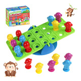 Jogo Gangorra Macaco Brinquedo Interativo Diversão