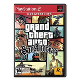 Jogo Grand Theft Auto Gta San Andreas Ps2 Original Lacrado