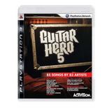 Jogo Guitar Hero 5 - Ps3 - Mídia Física Original