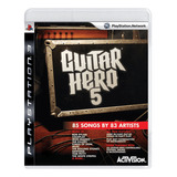 Jogo Guitar Hero 5 Ps3 Mídia