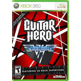 Jogo Guitar Hero Van Halen Xbox 360 Física Original Lacrado 