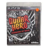 Jogo Guitar Hero Warriors Of Rock (ps3 - Mídia Física)