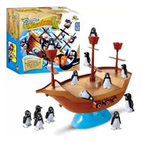 Jogo Infantil Navio Equilibrista Pinguim Pirata