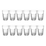 Jogo Kit 12 Copos Vidro Grosso Suco Água Drink Cerveja 420ml