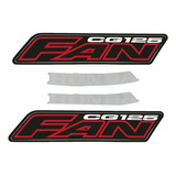 Jogo Kit Adesivos Cg Titan 125 Fan 2006 Preta - Lb00550