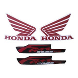 Jogo Kit Adesivos Honda Cg Fan 125 Es 2012 Preta - Lb10342