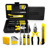 Jogo Kit Caixa De Ferramentas Com Maleta Portátil Titanium