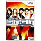 Jogo Lacrado Midia Fisica Disney Sing It Pop Hits Wii