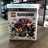 Jogo Lego Rock Band Ps3 Mídia Física Precisa Da Guitar