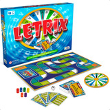 Jogo Letrix Tabuleiro Mesa Infantil Familia Letras Palavras