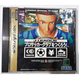 Jogo Lets Make J-league Pro Soccer Club Sega Saturn Original