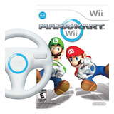 Jogo Mario Kart Wii + Volante