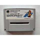 Jogo Mario Paint Super Famicom Original Cartucho Japonês +nf