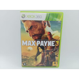 Jogo Max Payne 3 Xbox 360 Mídia Física Original Completo