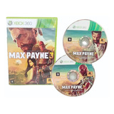 Jogo Max Payne 3 Xbox 360 Original Mídia Física Game Usado.