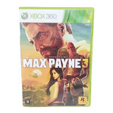 Jogo Max Payne 3 Xbox 360 Original Mídia Física S.edition.