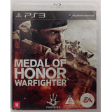 Jogo Medal Of Honor Warfighter Ps3 Físico Usado Com Manual