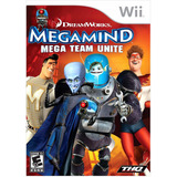 Jogo Megamind Mega Team Unite Nintendo Wii Midia Fisica