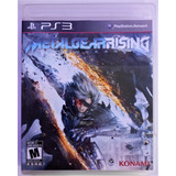 Jogo Metal Gear Rising Revengeance Original Ps3 Fisico Cd