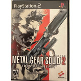 Jogo Metal Gear Solid 2 Ps2 Original Black Label