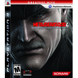 Jogo Metal Gear Solid 4 Playstation