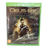 Jogo Microsoft Xbox One Deus Ex Mankind Divided Square Enix.