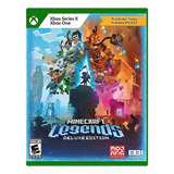 Jogo Minecraft Legends Deluxe Edition Xbox
