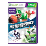 Jogo Motion Sports Play For Real Xbox 360 Kinect - Original