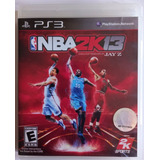 Jogo Nba 2k13 Original Ps3 Midia Fisica Cd.