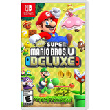 Jogo New Super Mario Bros U Deluxe Nintendo Switch Fisica