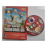 Jogo New Super Mario Bros Wii Nintendo Wii