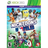 Jogo Nicktoons Mlb Xbox 360 Midia